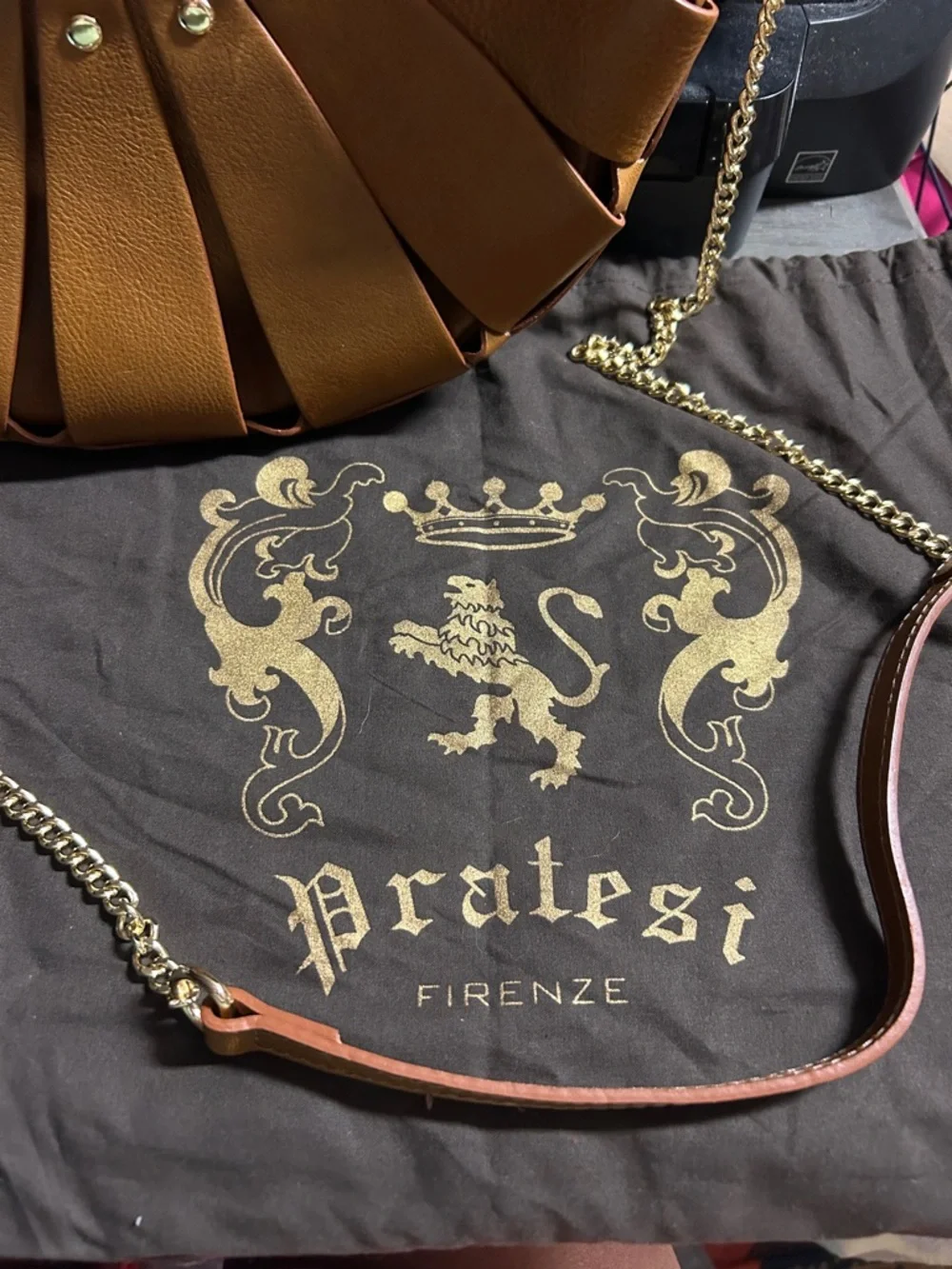 Lucolena Clutch bag (B110/34) from the Italian Florentine brand, Pratesi Firenze
